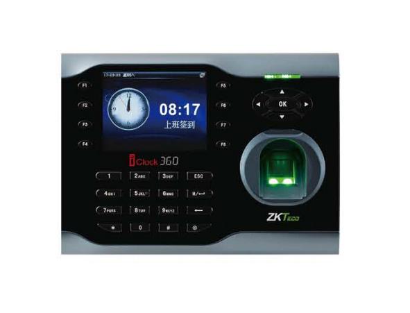 iclock360  3.5英寸指紋考勤終端